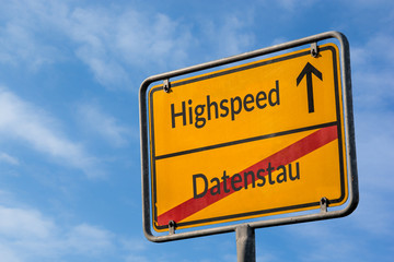 Schild 112 - Highspeed