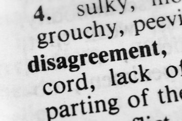 Disagreement