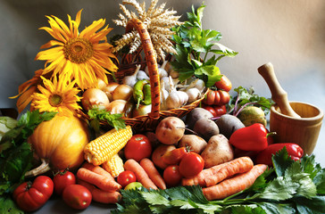 Different fruits of summer