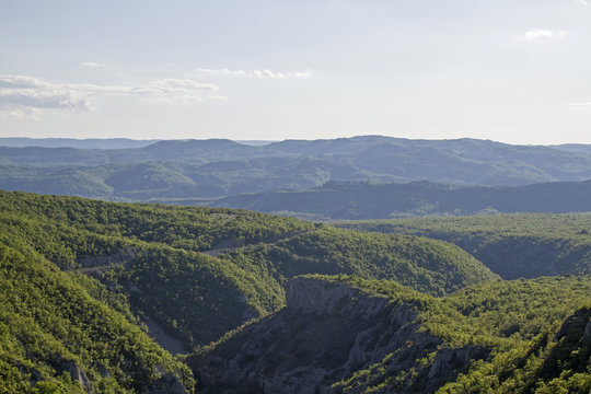 Vela Draga im Naturpark Učka