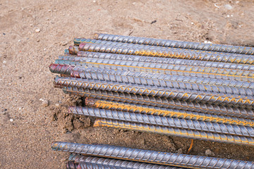 steel rod for construction job