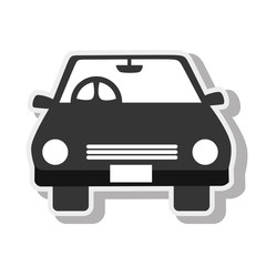 car black sedan transport desing vector illustration eps 10