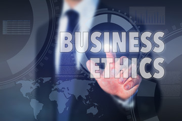 Fototapeta na wymiar business ethics concept