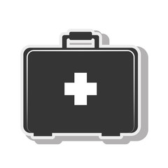 first aid kit medical design vector illustration eps 10