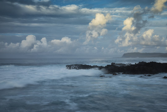 South America, Chile, Easter Island, Isla de Pasqua, South Pacific Coast