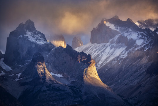 Cuernos del Paine, Torres del Paine National Park, Chile, Patagonia