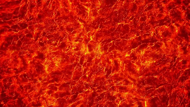 Red Volcanic Molten Lava