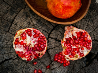 Organic pomegranate
