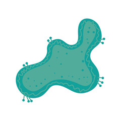 bacterium virus germ design vector illustration eps 10
