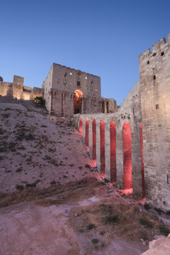 The Citadel in Old Town, Aleppo, Syria