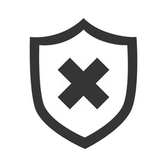 Fototapeta premium symbol error warning alert isolated vector illustration eps 10