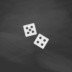 game dice computer symbol
