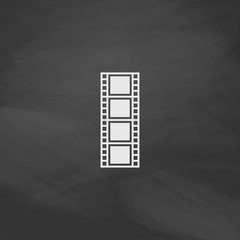 Film strip computer symbol