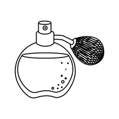 fragance aroma bottle scent isolated vector illustration eps 10