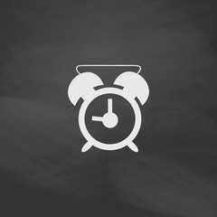alarm clock computer symbol