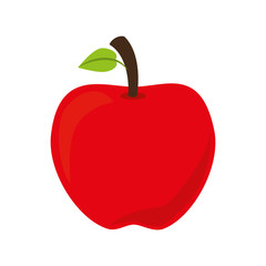 apple fruit school isolated vector illustration eps 10