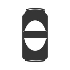 icon beer can drink liquid isolated vector illustration eps 10