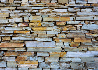 Dry stone wall texture