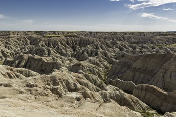 Badlands Ravine / Badlands National Park South Dakota