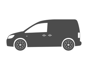 Vehicles set. Cargo Truck and Van