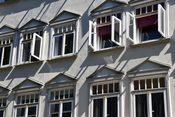 Historische Holzfenster