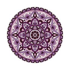 Abstract design elements. Round mandalas in vector. Graphic template for your design. Decorative retro ornament.