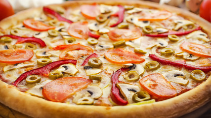 vegetable pizza to increase