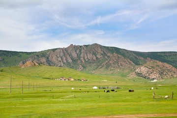  Gorkhi-Terelj National Park at Ulaanbaatar , Mongolia
