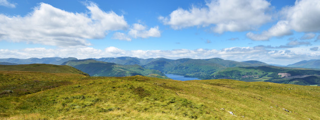 Fototapeta premium Ullswater from Arthur's Pike