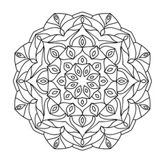 Mandala coloring book for adults