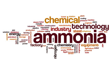 Ammonia word cloud