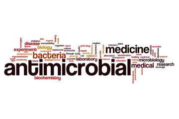 Antimicrobial word cloud