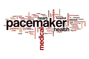 Pacemaker word cloud
