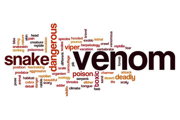 Venom word cloud