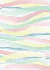 Modern Colorful Abstract Wave Vector Background 