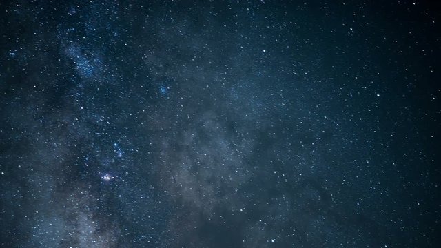 Milky Way Aquarids Meteor Shower 18 Time Lapse