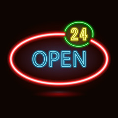 Neon sign