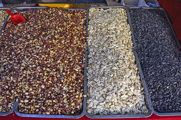 Peanuts and seeds