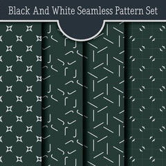 Simple Elegant Seamless pattern Set