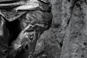 Old Cemetery statue