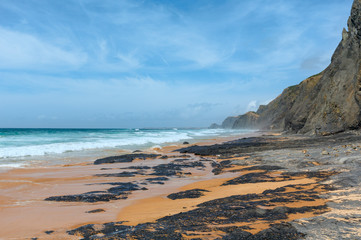 Fototapeta na wymiar Castelejo beach (Algarve, Portugal).