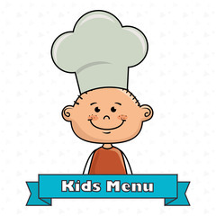 boy kids menu food vector illustration graphic