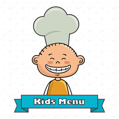 boy kids menu food vector illustration graphic
