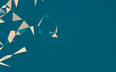 Abstract low poly background, geometry triangle