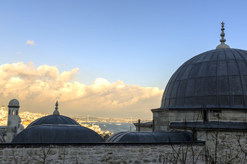 Suleymaniye Mosque in Istanbul, Turkey