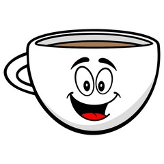Coffee Cup Mascot