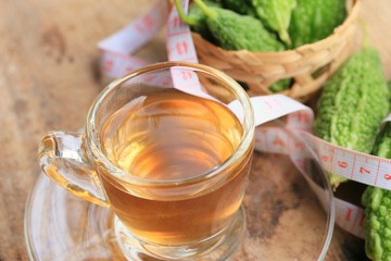hot tea bitter melon