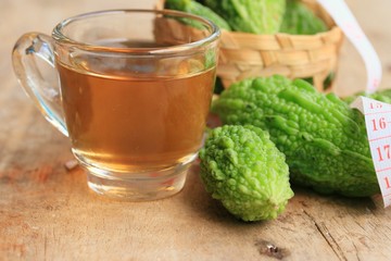 hot tea bitter melon