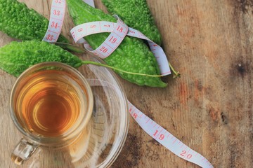 hot tea bitter melon