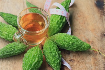 hot tea bitter melon